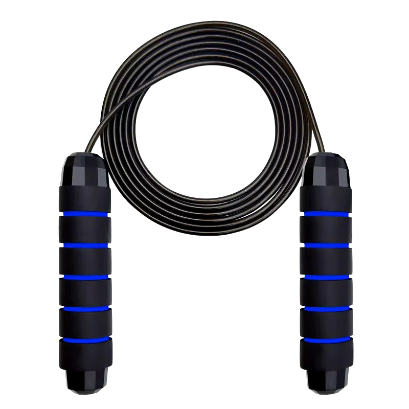 Adjustable Tangle-Free Speed Jump Rope with Ball Bearings & Foam Handles for Ultimate Home Fitness & Slim Body Workouts