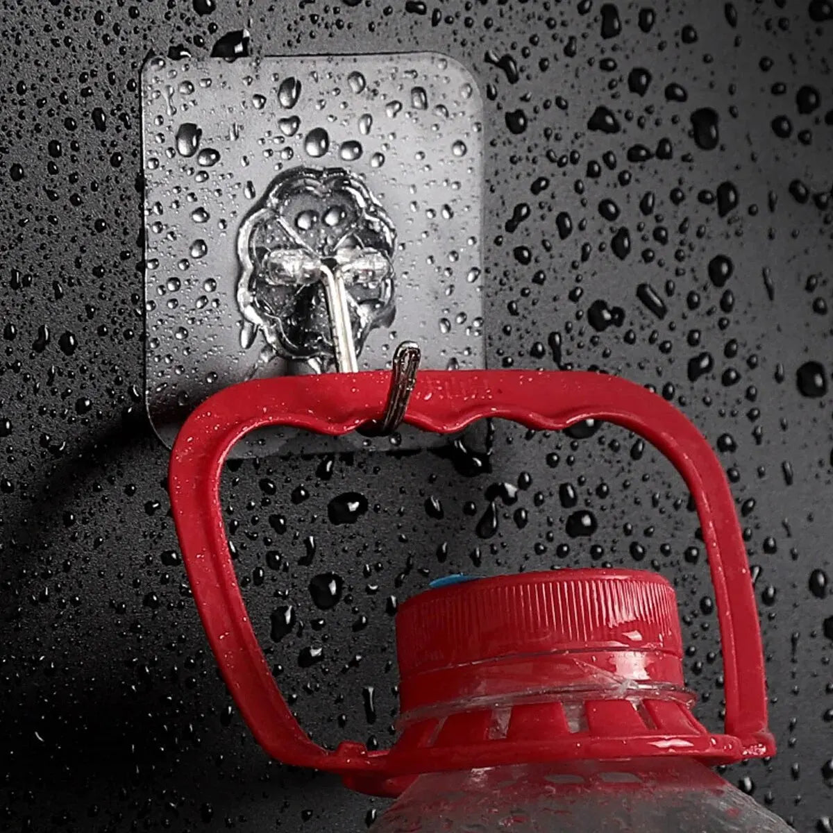 30-Piece Transparent Wall Mount Hooks - Strong Grip, Easy Install, Perfect for Modern Decor!