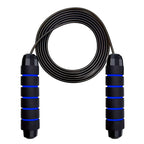 Adjustable Tangle-Free Speed Jump Rope with Ball Bearings & Foam Handles for Ultimate Home Fitness & Slim Body Workouts
