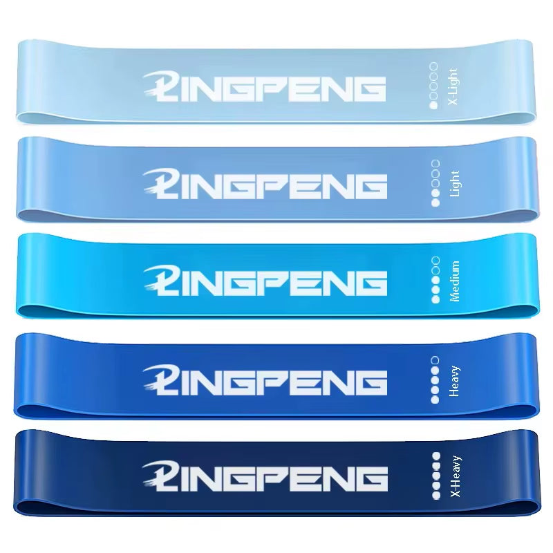 Versatile Resistance Bands for Yoga, Fitness, and Dance - Elastic Loop Stretch Bands for Leg and Hip Training