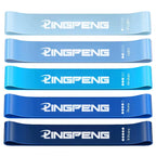 Versatile Resistance Bands for Yoga, Fitness, and Dance - Elastic Loop Stretch Bands for Leg and Hip Training