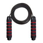 Adjustable Tangle-Free Speed Jump Rope with Ball Bearings & Foam Handles for Ultimate Home Fitness & Slim Body Workouts