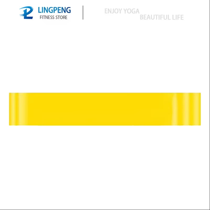 Versatile Resistance Bands for Yoga, Fitness, and Dance - Elastic Loop Stretch Bands for Leg and Hip Training