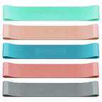 Versatile Resistance Bands for Yoga, Fitness, and Dance - Elastic Loop Stretch Bands for Leg and Hip Training