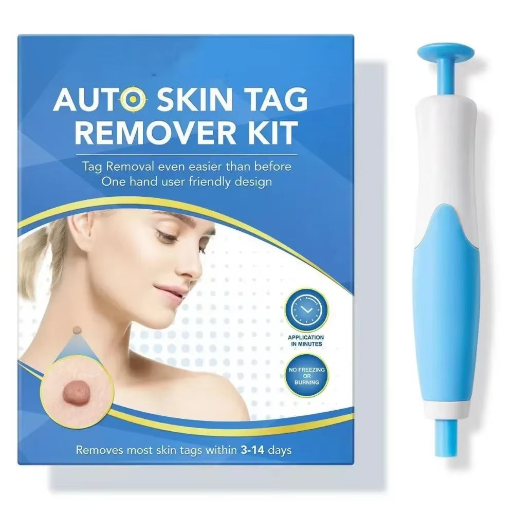 2-in-1 Painless Skin Tag & Wart Removal Kit - Effective Face & Body Treatment Tools for Flawless Skin