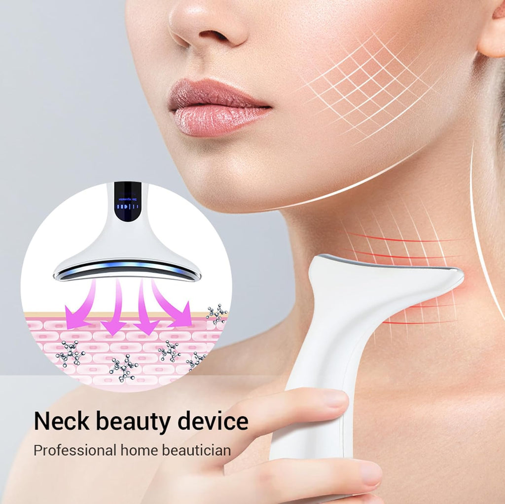 Revitalize Your Skin: Portable Anti-Wrinkle Face Massager with Heat & 4 Modes for Firming & Lifting