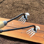 Premium Manganese Steel Hoe & Weeding Tool - Effortless Soil Loosening & Uprooting for Your Garden