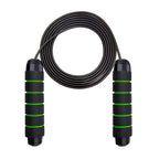 Adjustable Tangle-Free Speed Jump Rope with Ball Bearings & Foam Handles for Ultimate Home Fitness & Slim Body Workouts