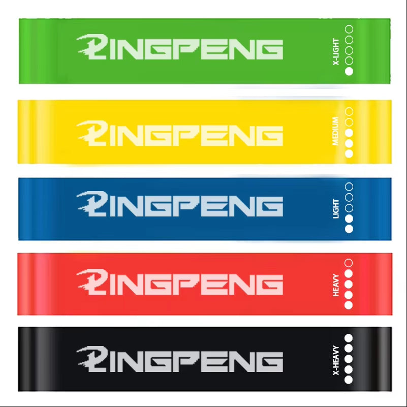 Versatile Resistance Bands for Yoga, Fitness, and Dance - Elastic Loop Stretch Bands for Leg and Hip Training